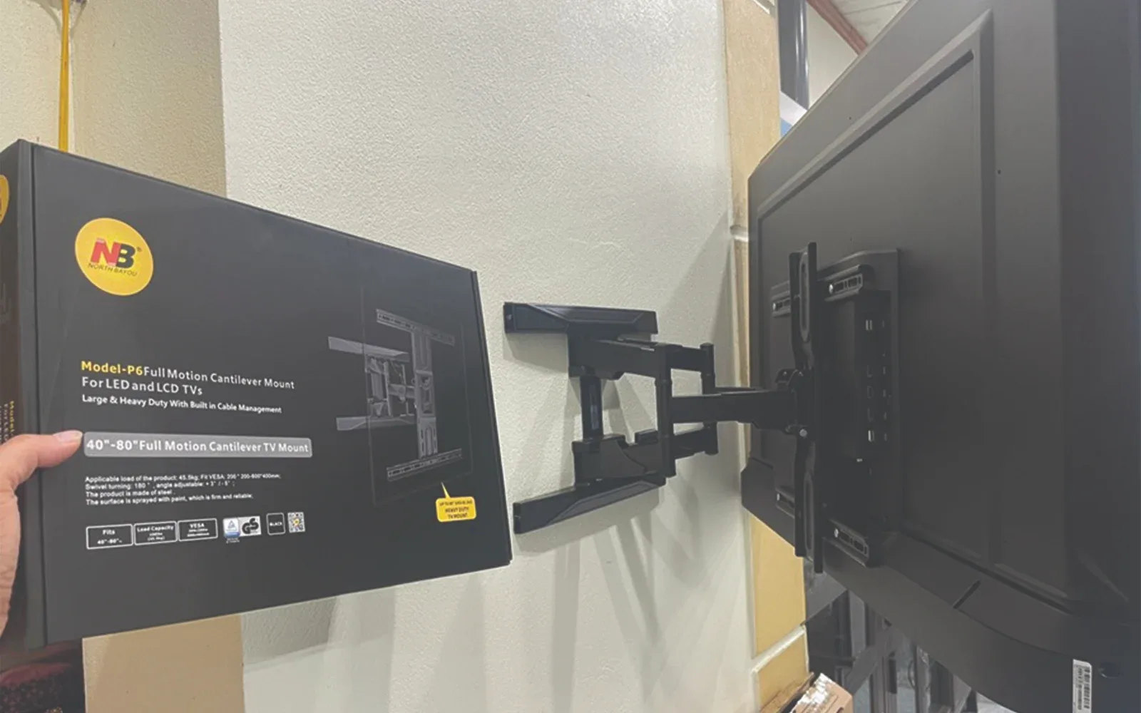 Giá treo góc LCD NB P6 (40 - 80)