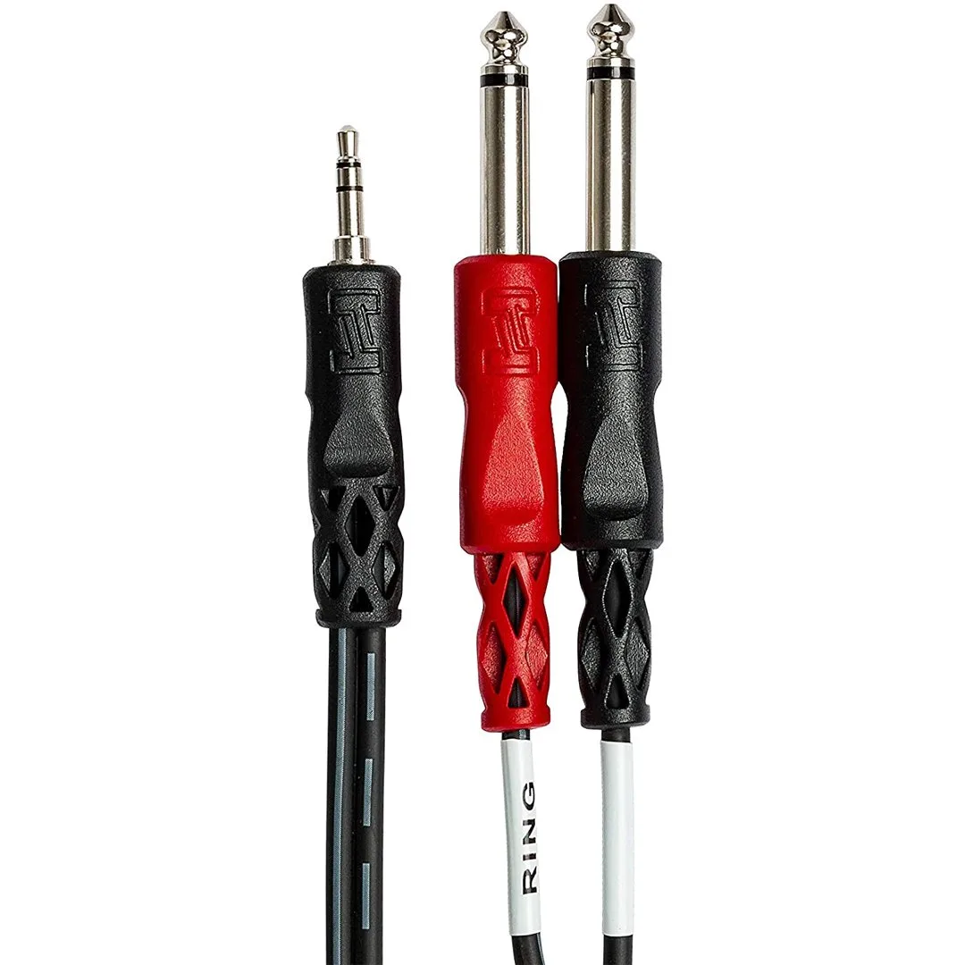 Dây HOSA STEREO BREAKOUT 3.5mm trs to dual 1/4 ts ( 3m )