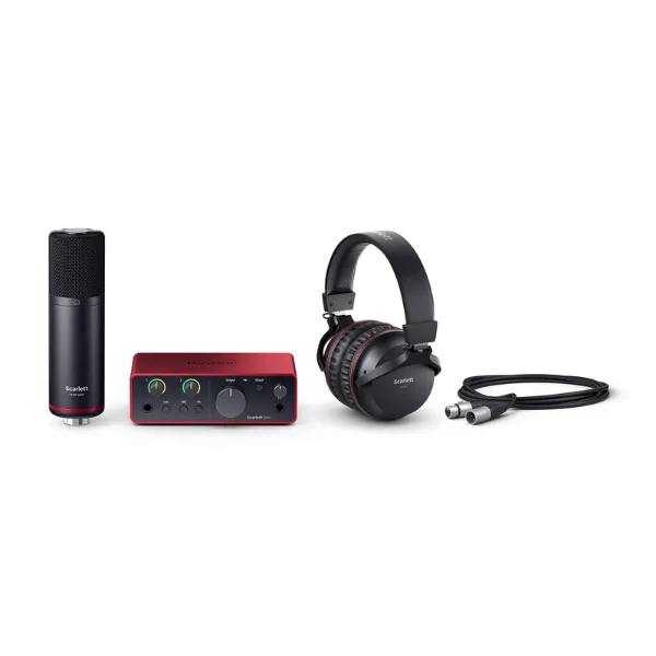 Bộ thu âm mini tại nhà Focusrite Scarlett Solo Studio Pack 4rd (Gen)