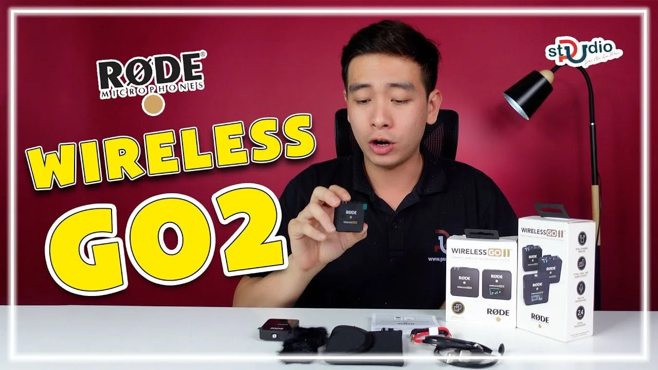 Rode Wireless Go 2 | Micro cài áo không dây chất lượng nhất 2022 | được nhiều Reivewer sử dụng