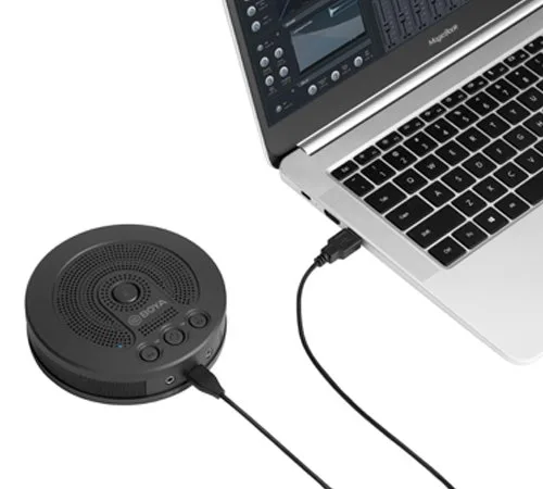 Micro hội nghị trực tuyến Boya BY-BMM400 - Micro có dây để bàn