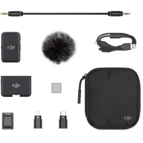 Micro Cài Áo DJI Mic (1 TX + 1 RX) - Micro không dây 1 phát 1 nhận