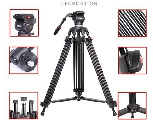 Chân Triopod chuyên nghiệp JIEYANG 0508AD FLOOR SPREADER