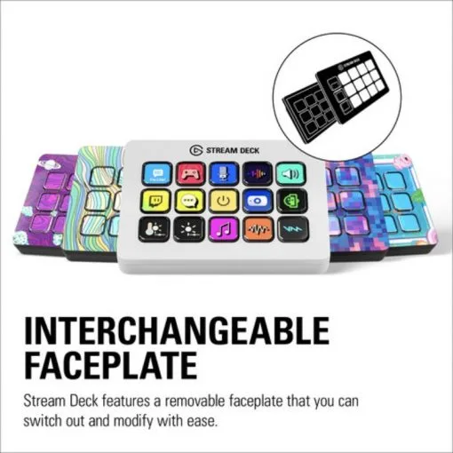 Thiết bị Stream Elgato StreamDeck MK2 Màu Trắng (15 phím) - Màn hình phụ StreamDesk MK2