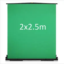 Khung treo phông xanh chữ X di động 250*200cm