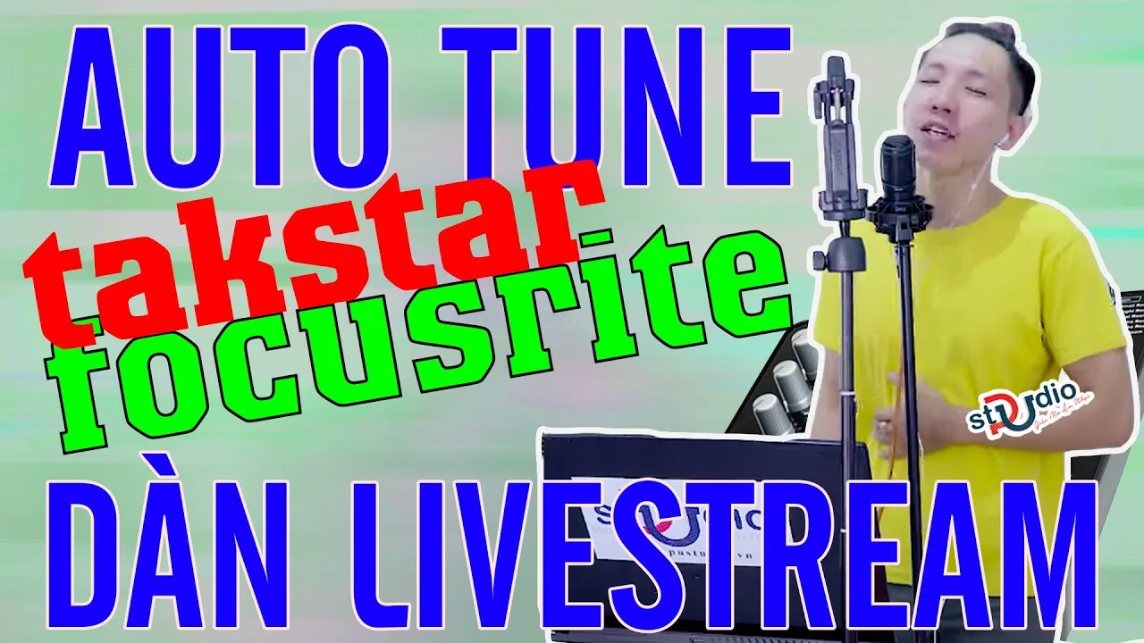Có em bên đời bỗng vui test với bộ thu âm Focusrite solo gen 3 micro thu âm takstar PC-K320 Tune