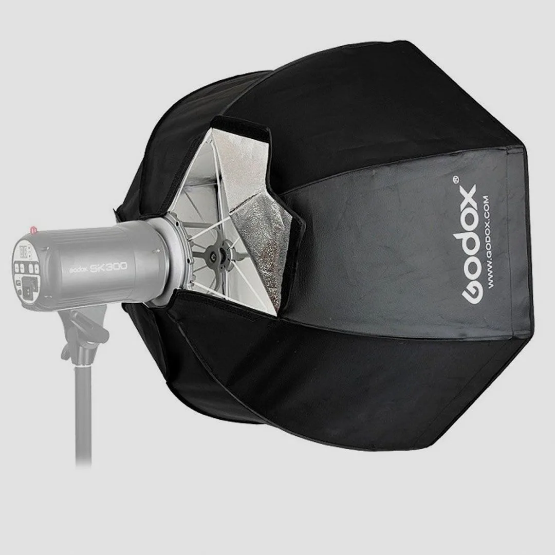 Softbox Godox Octagon Bát Giác 95cm