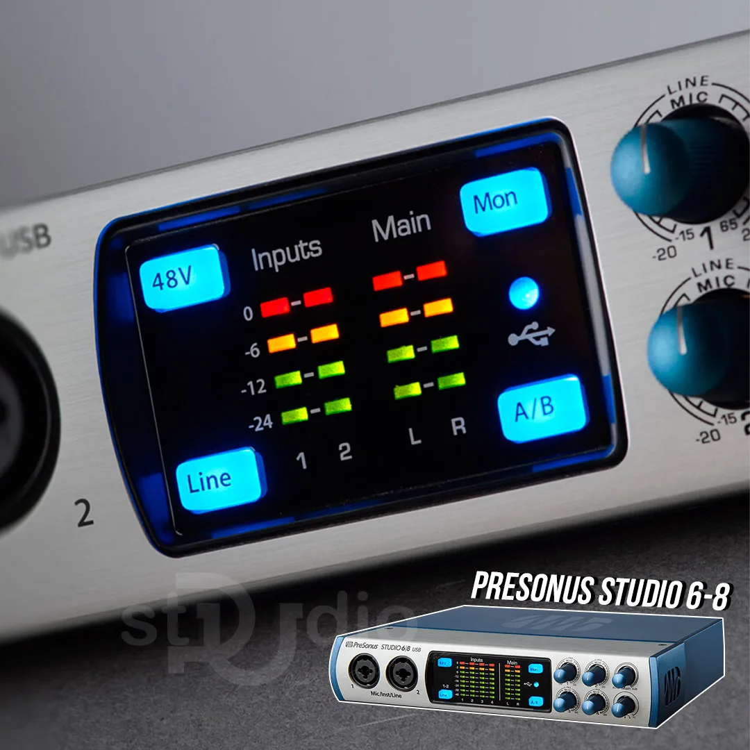 Sound card Presonus Studio 68 - Sound card thu âm