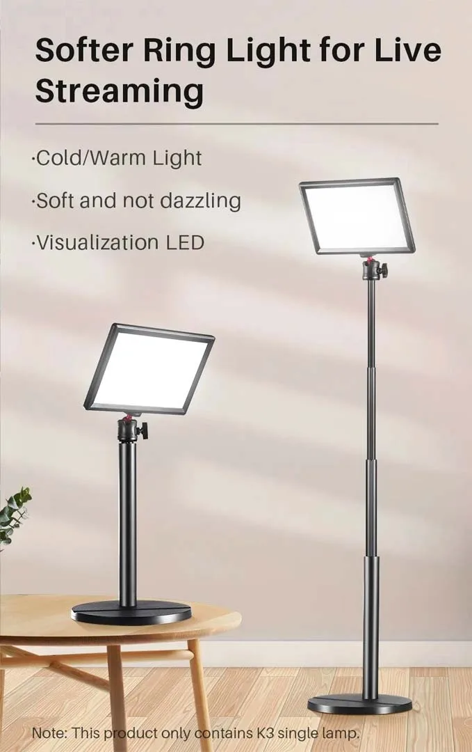 Bộ đèn LED để bàn Ulanzi VIJIM K3, Đèn Led để bàn