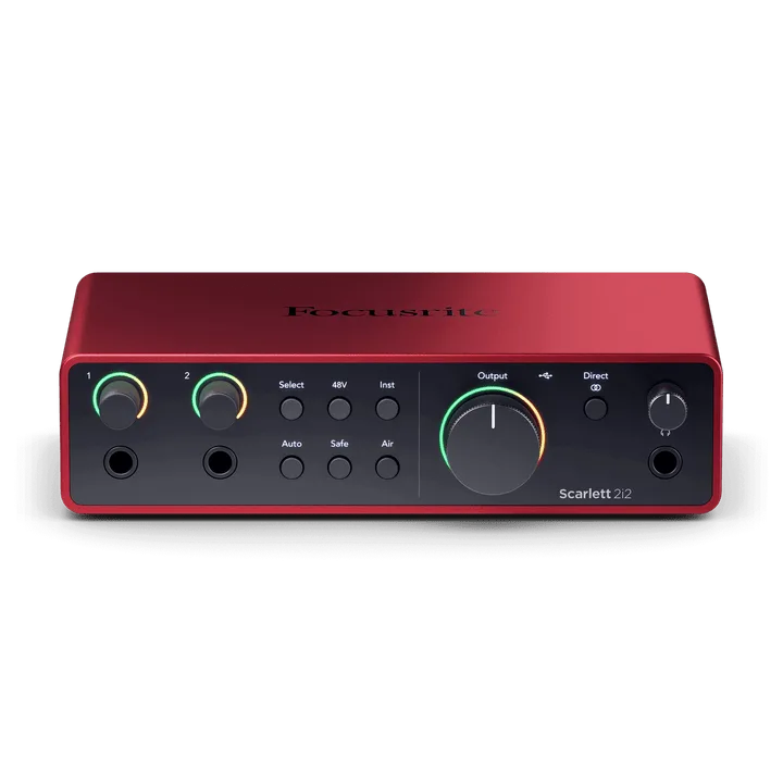 Sound card Focusrite Scarlett 2i2 4rd (Gen) - Sound card thu âm