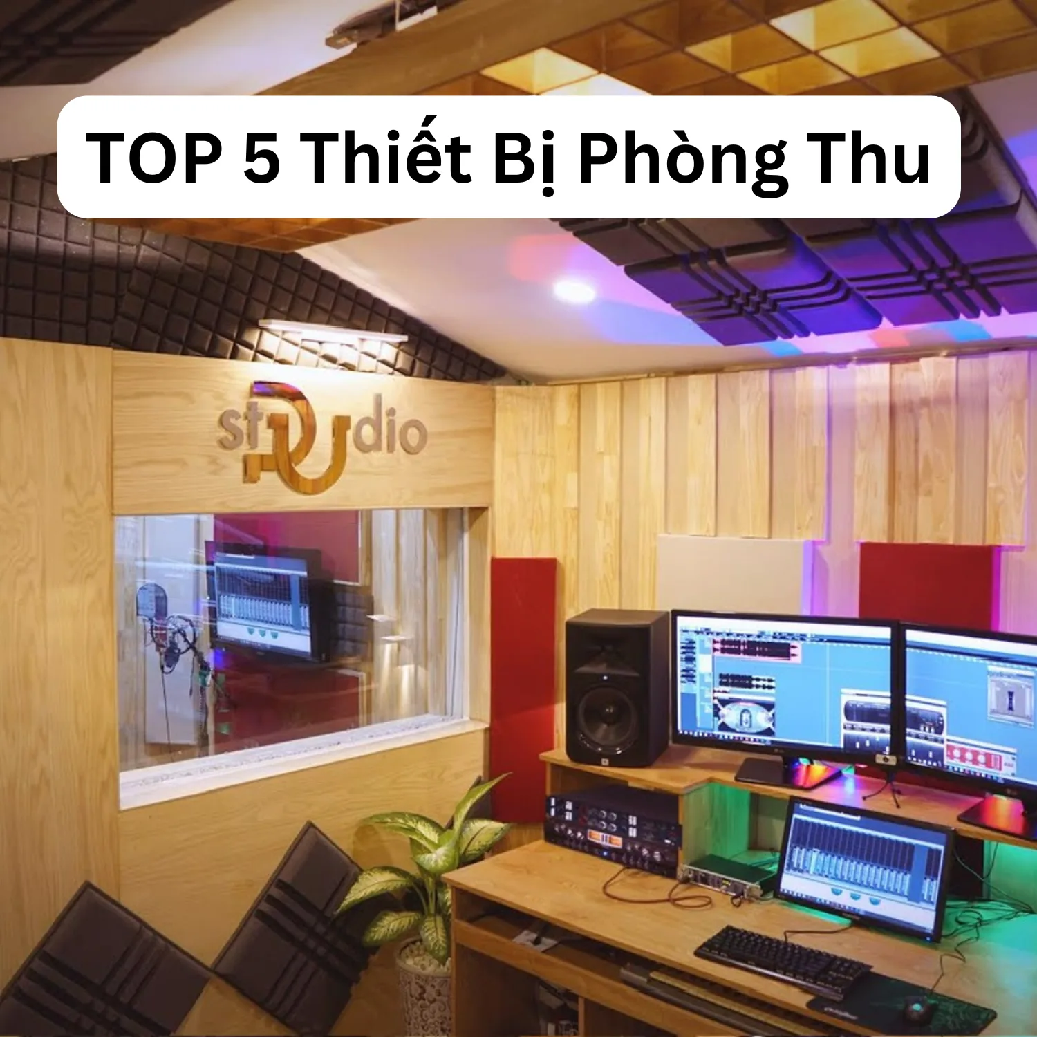 Top 5 Thiết Bị Không Thể Thiếu Trong Một Phòng Thu Âm Chuyên Nghiệp
