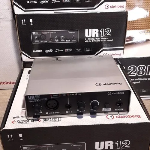 Sound card Steinberg UR12 Black Edition - Sound card thu âm