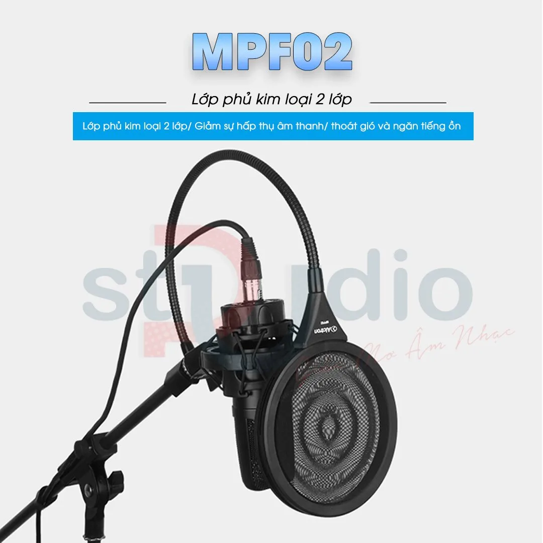 Màng lọc âm Alctron MF02 -  Màng lọc âm mini thời trang nhiều lớp