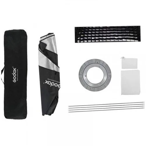 Softbox Godox Tổ ong 80X120, Lồng tản sáng Godox