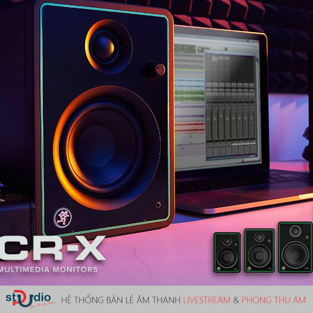 Loa kiểm âm MACKIE CR3-XBT, Monitor Studio Bluetooth