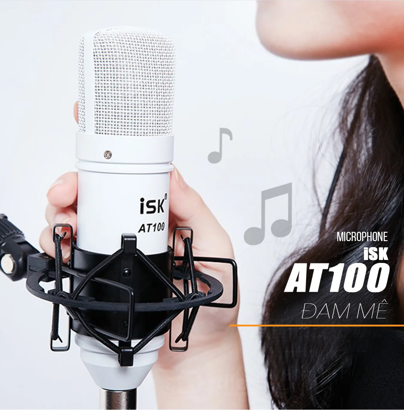 Micro livestream ISK AT 100, micro mà dân mạng hay gọi Micro Hoa Vinh