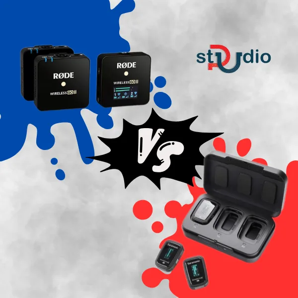 So sánh Micro Thu Âm Không Dây Blink 500 ProX B2R và Rode Wireless Go II