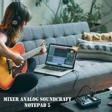 Mixer Analog Soundcraft NOTEPAD 5 - Mixer đa năng karaoke livestream