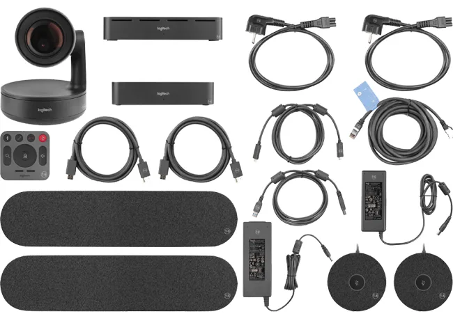 Thiết bị hội nghị Logitech Rally Plus - Webcam Hội Thảo Trực Tuyến