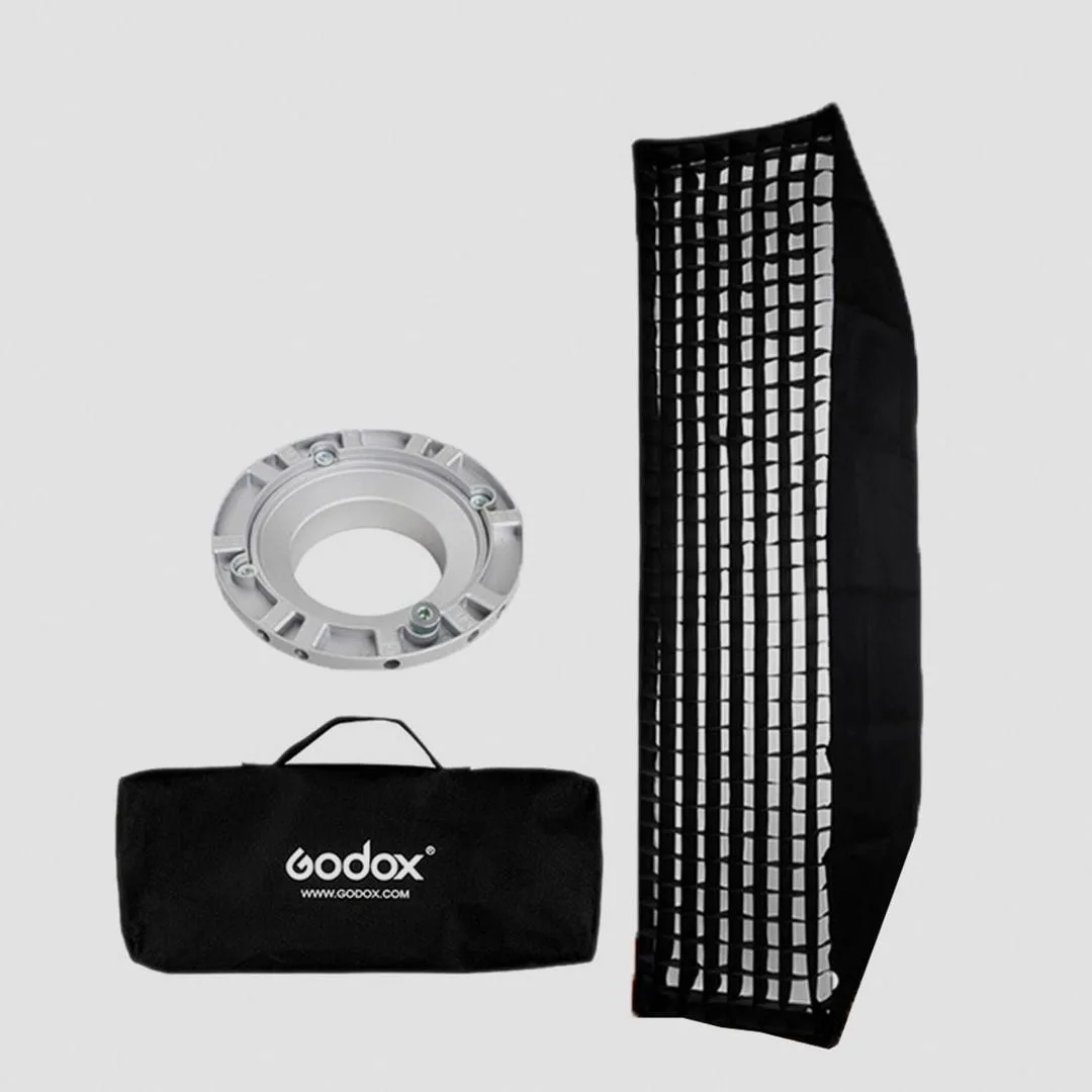 Softbox Tổ Ong Godox 22X90, Lồng toả sáng cho đèn