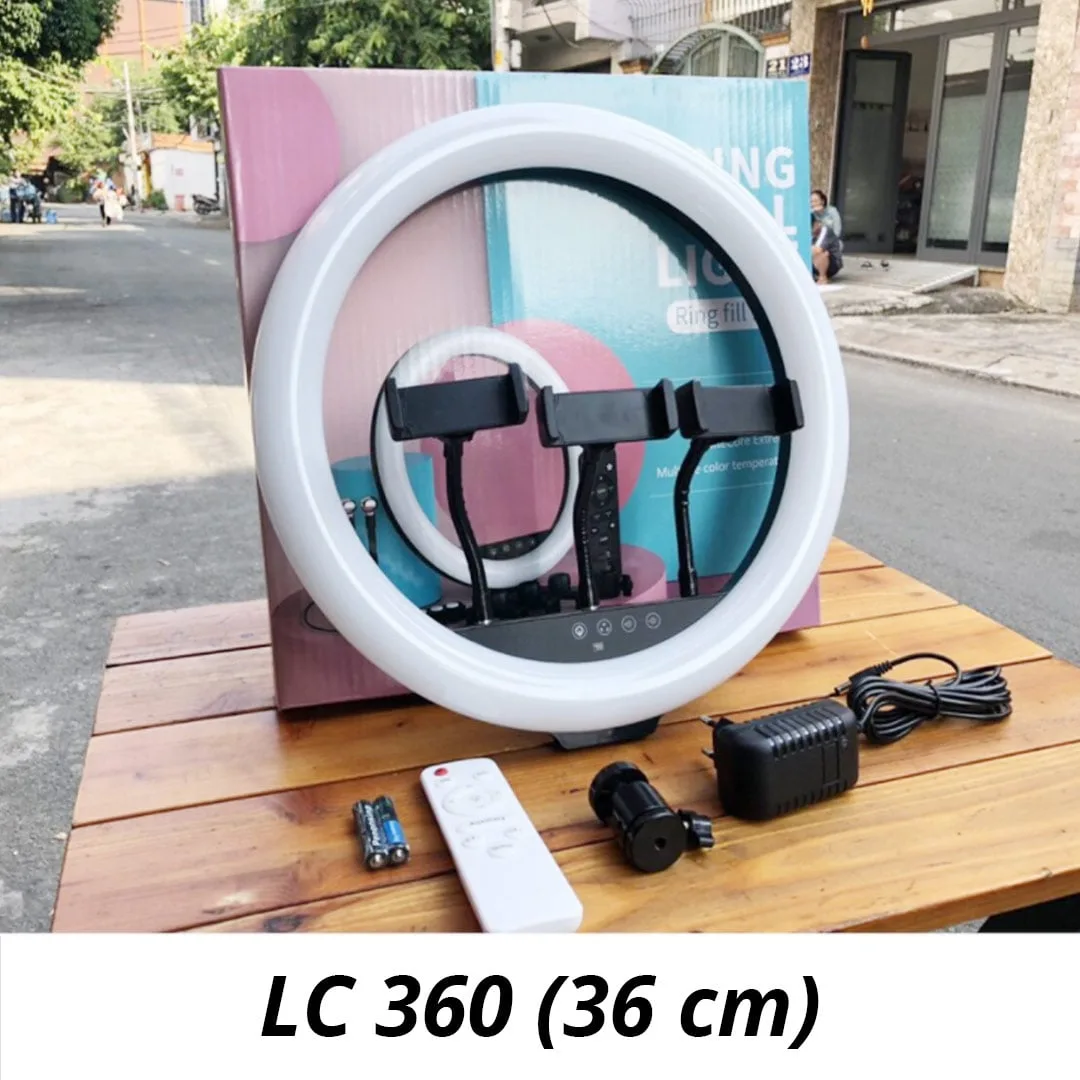 Đèn livestream chiếu sáng chất lượng cao - Đường kính 36cm