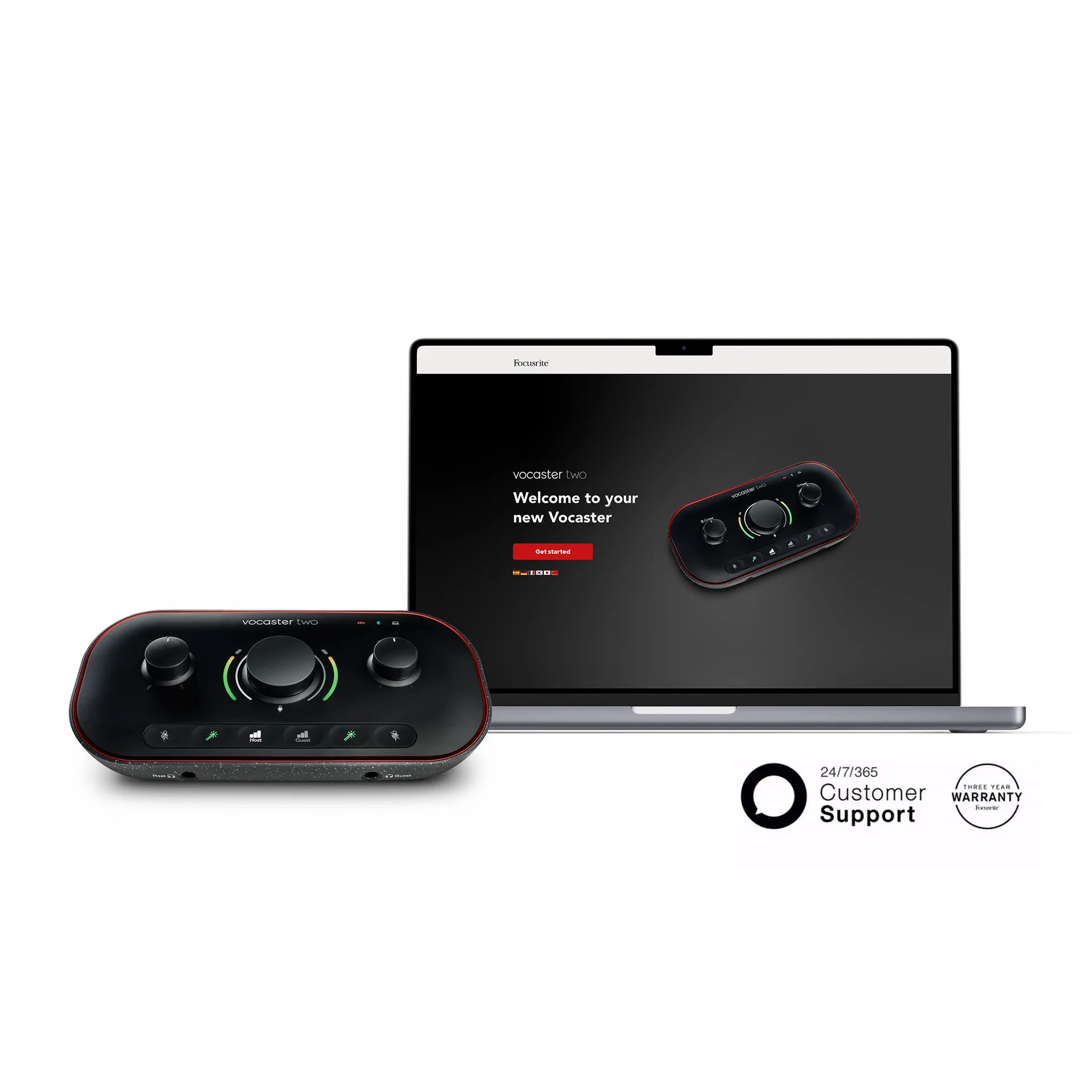 Focusrite Vocaster Two Studio - Sound card thu âm