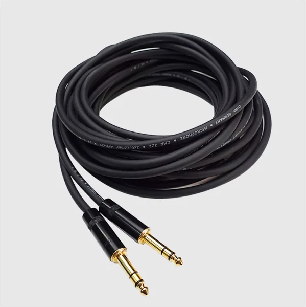 Cáp Loa Kiểm Âm Jack 6.5mm to Jack 6.5mm, Dây loa kiểm âm (3M)