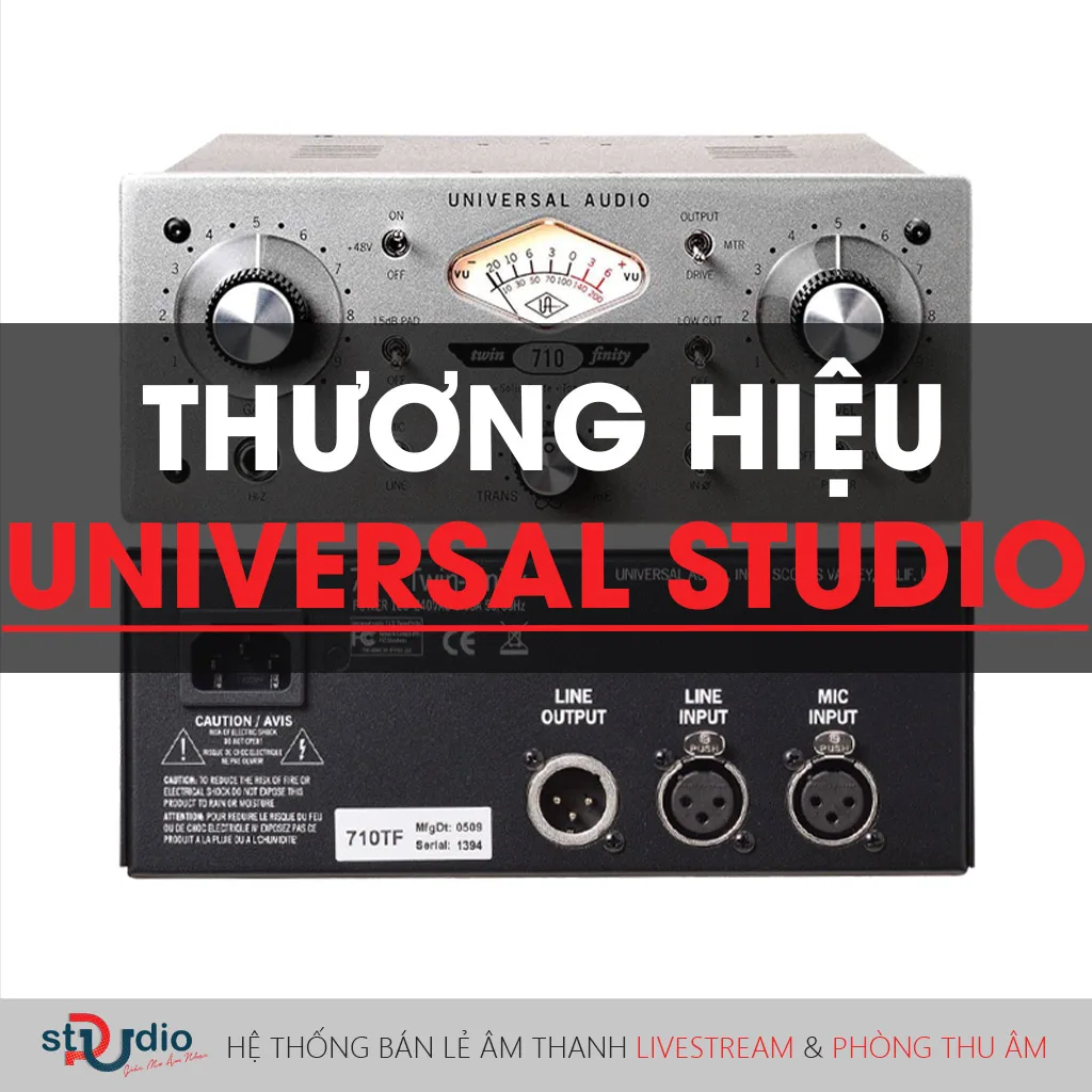 Thương hiệu Universal Audio và những thông tin cần biết