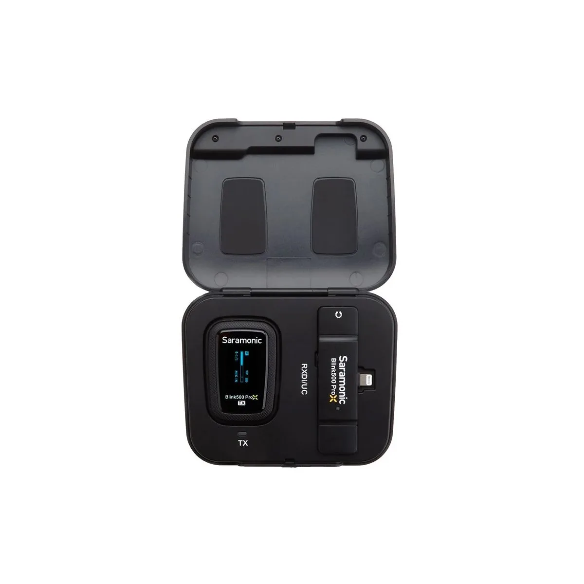 Bộ micro không dây Blink 500 ProX cổng Lightning (iOS) có hộp sạc SR-Blink500 ProX B3 (1TX+1RX)