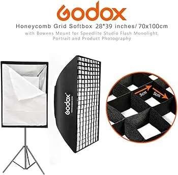 Lồng tản sáng Softbox 60x90cm tổ ong