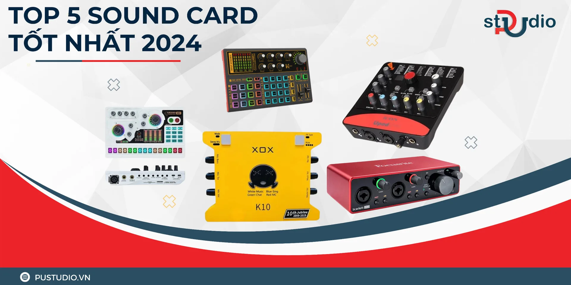 TOP 5 Sound Card Tốt Nhất 2026