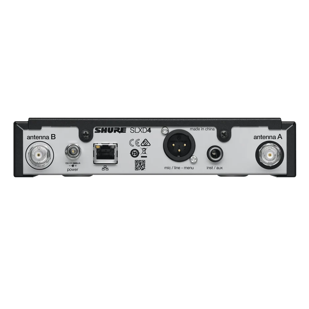 Bộ thu và phát kèm micro không dây Shure SLXD24A/B58 - Micro không dây cầm tay (1mic)