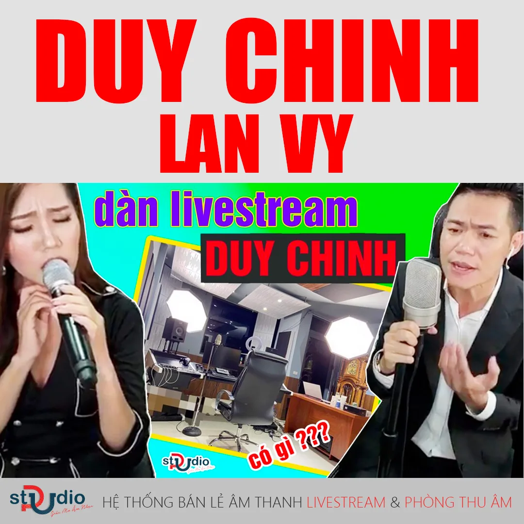 Dàn âm thanh livestream Duy Chinh hát bao nhiêu tiền?