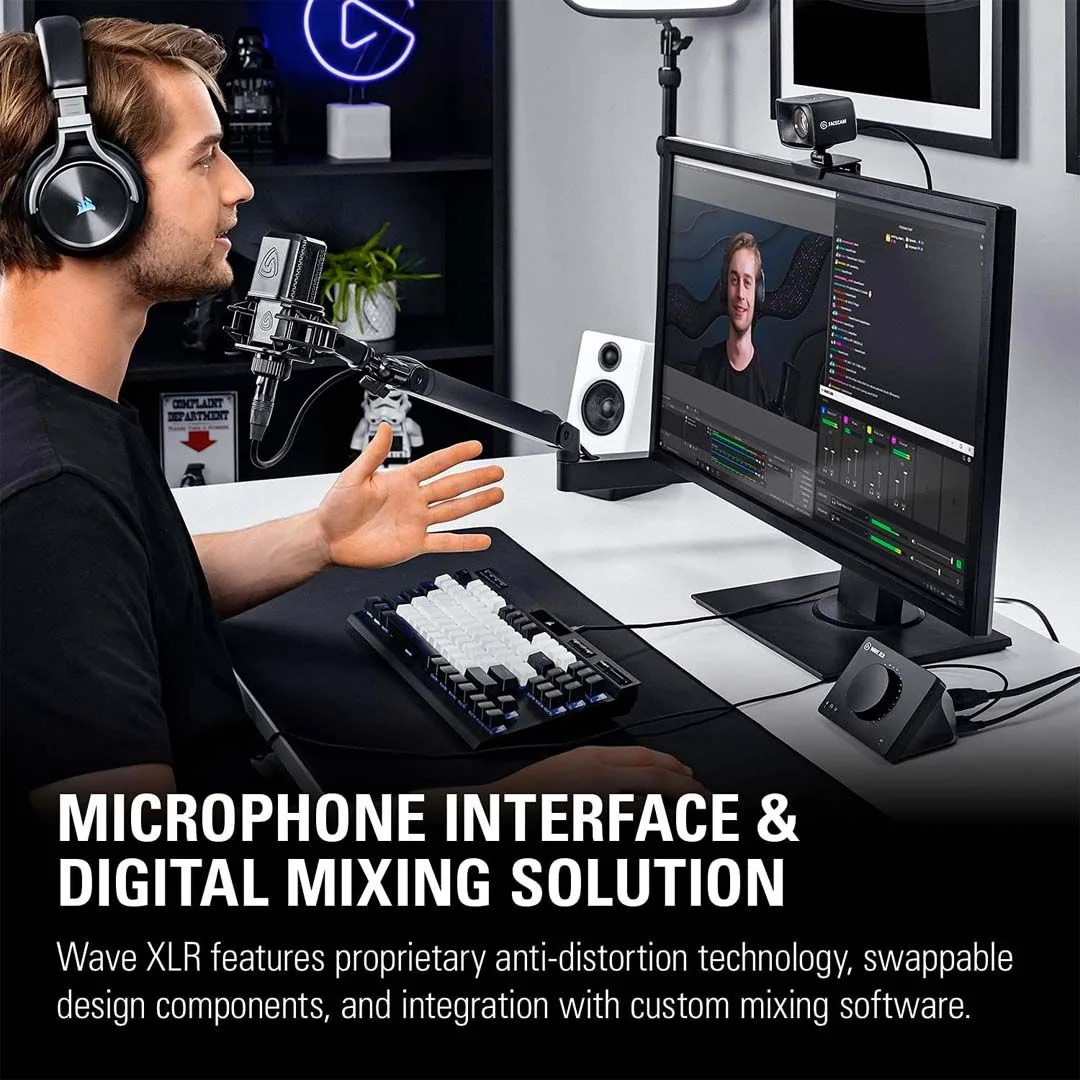 Sound card ELGATO WAVE XLR, Thiết bị Stream Elgato