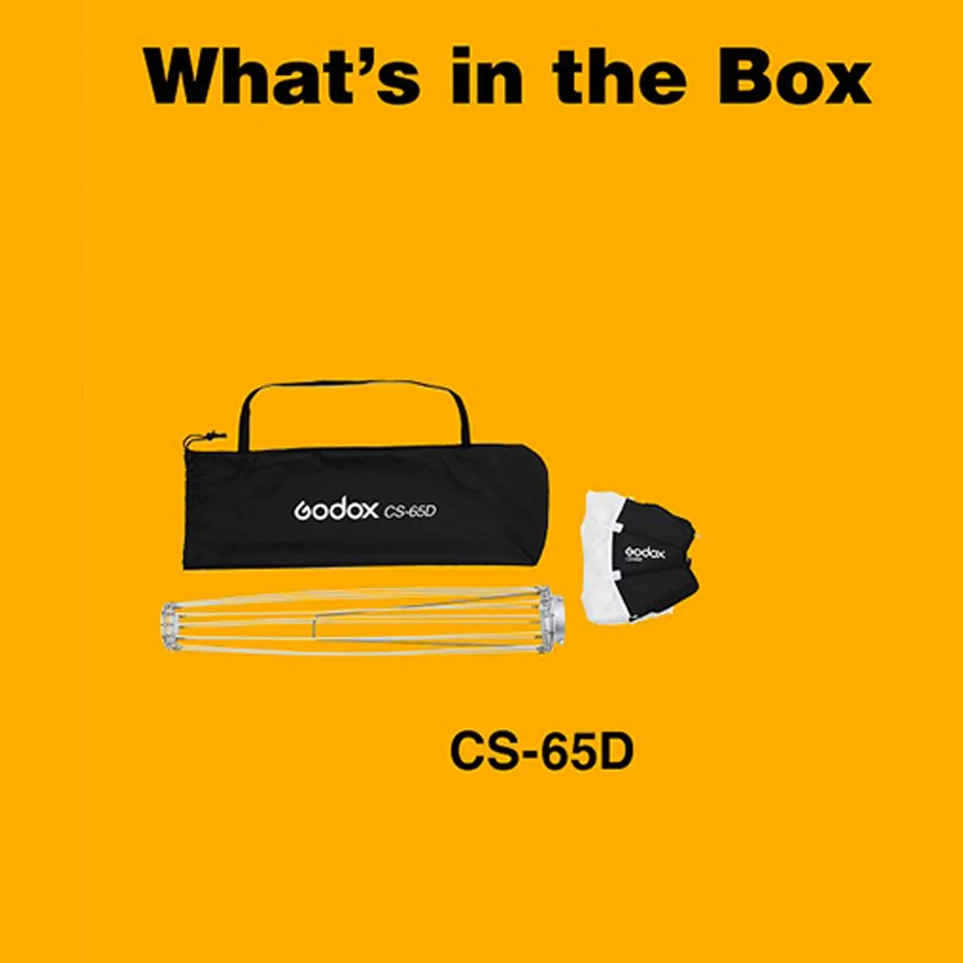 Softbox Cầu Godox 65cm CS-65D Collapsible Lantern Softbox