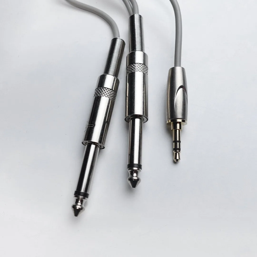 Dây truyền âm thanh 2 đầu 6.5mm Mono ra Jack 3.5mm Stereo (0.5m)