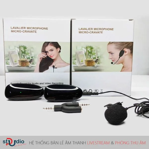 micro không dây cài áo max01