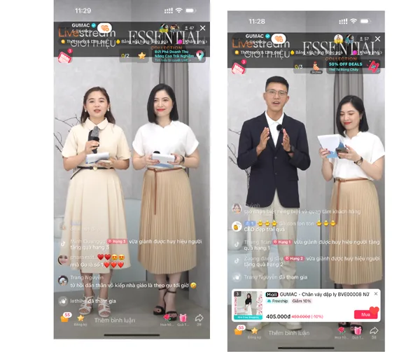 setup-livestream-thoi-trang-chuyen-nghiep-gumac