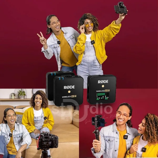 Micro Thu Âm Không Dây Rode Wireless Go II