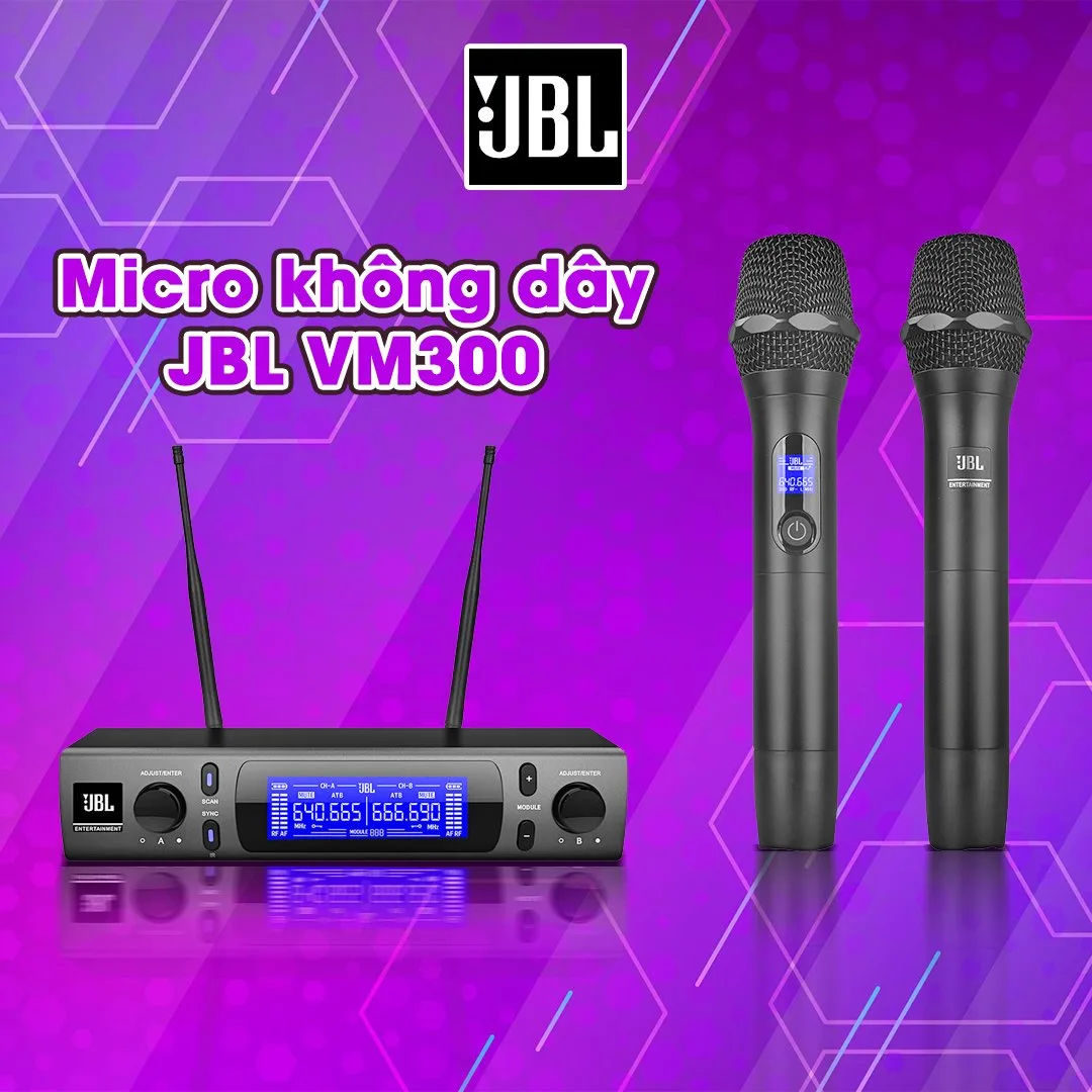 Mở phòng karaoke tại nhà với mic karaoke JBL chất lượng