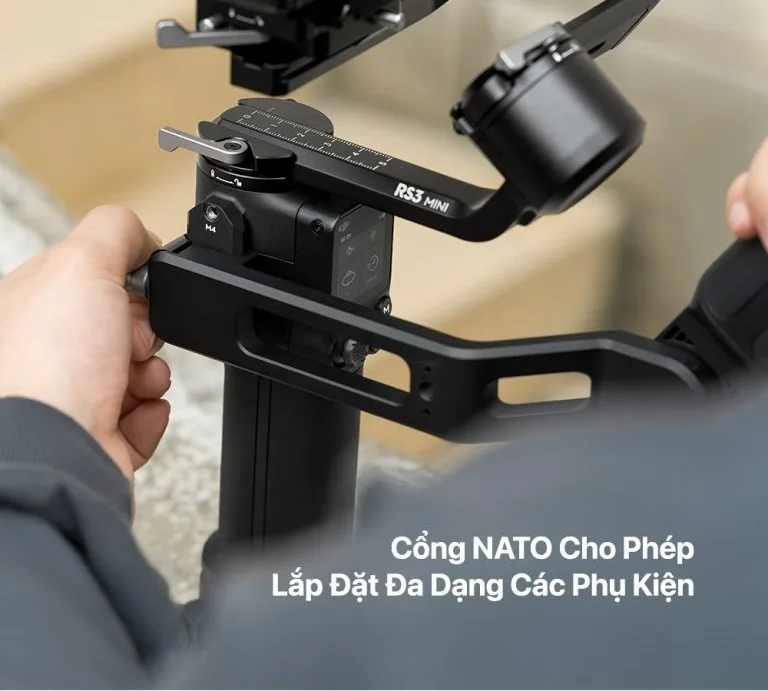 Thiết bị cầm tay chống rung cho camera DJI RS 3 Mini