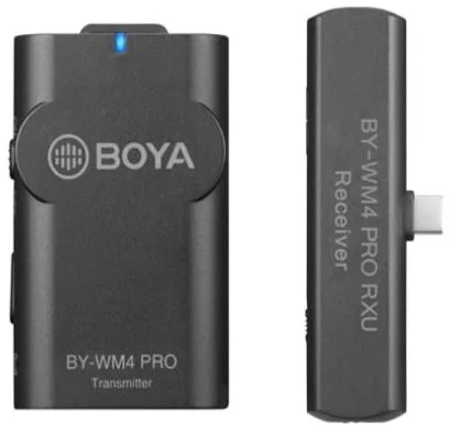 Micro thu âm Boya BY-WM4 Pro K6 (2mic) - Cổng Type-C