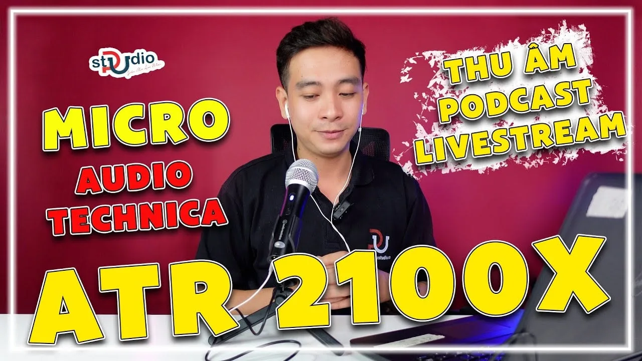 Audio Technica ATR 2100X - Micro thu âm USB