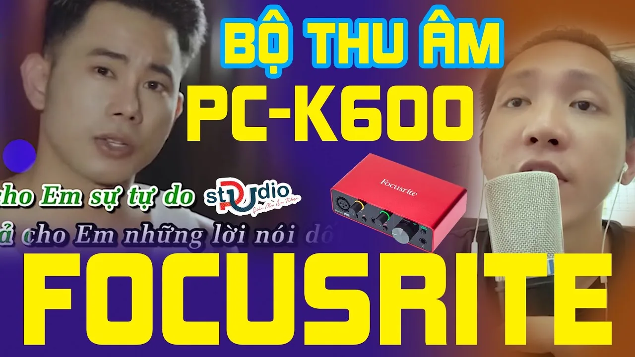 Micro thu âm Takstar PC-K600
