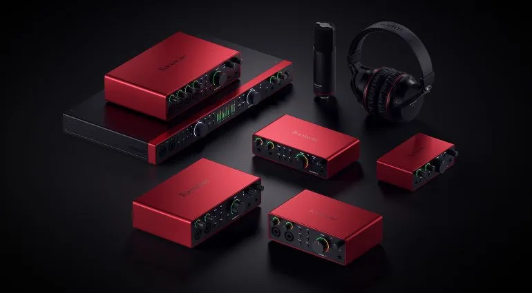 3 New Models Added to the Focusrite Scarlett 4th Gen Range - gearnews.com