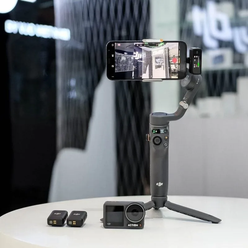 Thiết bị cầm tay chống rung cho điện thoại DJI Osmo Mobile 6 (Platinum Gray)_OE200GL