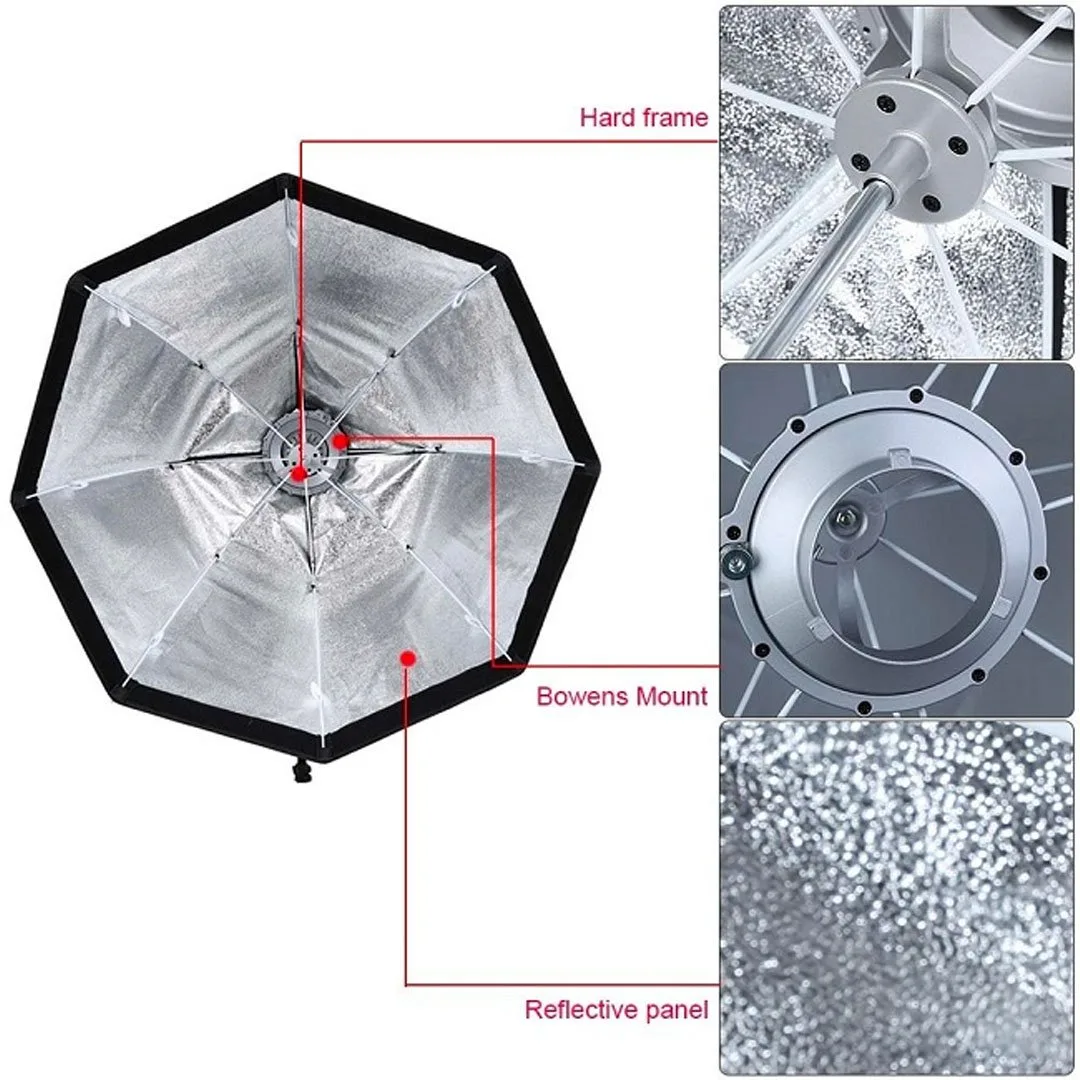 SOFTBOX DÙ TỔ ONG GODOX PORTABLE BOWEN MOUNT 95CM