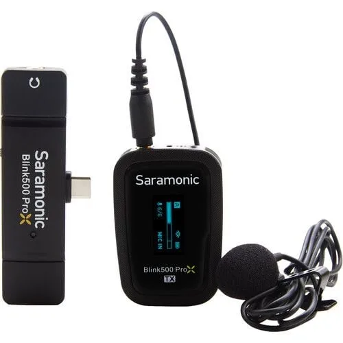 Bộ micro không dây Blink 500 ProX cổng USB-C có hộp sạc SR-Blink500 ProX B5 (1TX+1RX)