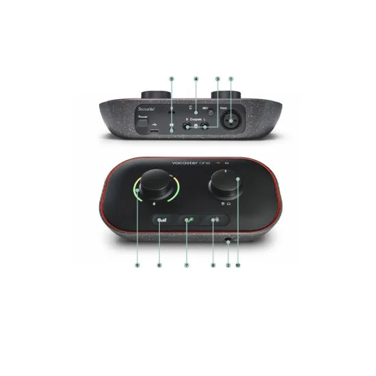 Focusrite Vocaster One Studio - Sound card thu âm