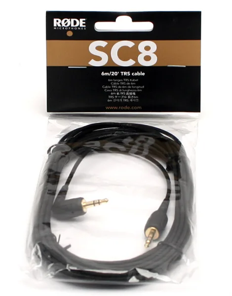 Dây cáp Rode SC8 3.5mm TRS to TRS dài 6m